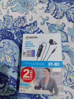 Boya By- M1 lavalier  micro caravate microphone