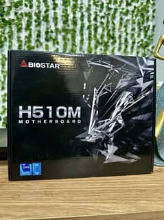 biostar h510m 11th gen  with box in superb condition no any faults