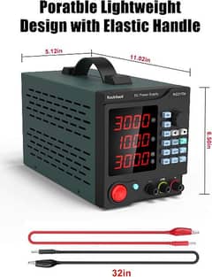 Programmable 30V/10A DC Power Supply Variable,