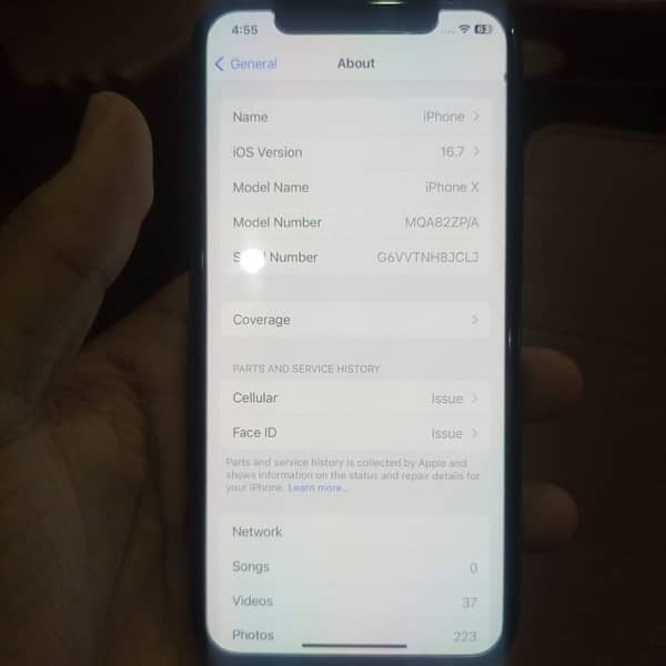 iphone x 64 gb scratchless condition 10 /10 4