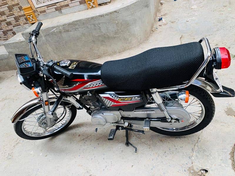 Honda CG 125 SALE Only Reading Completed 2