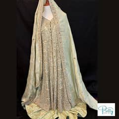 Bridal, lehnga with maxi