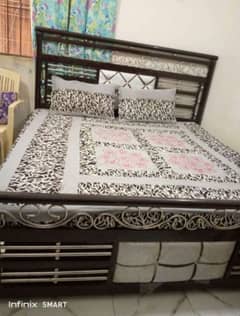 Iron Bed with Mattress (03252719032)