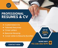 Professional CV/Resume Making Services – Land Your Dream Job!