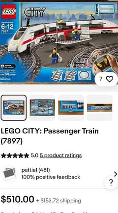 LEGO (city) 7897 train set