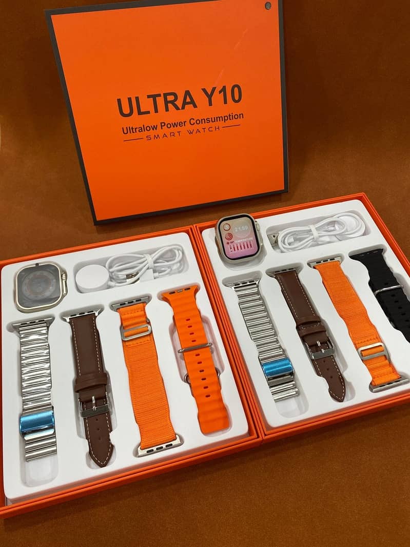 T10 Ultra 2 Smart Watches 2.19 Inch 49mm Straps 5