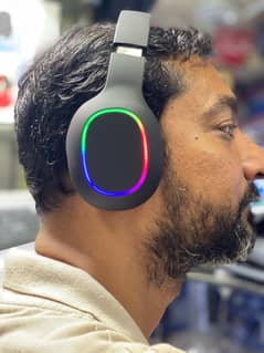 wireless headphones With RGB Lighting