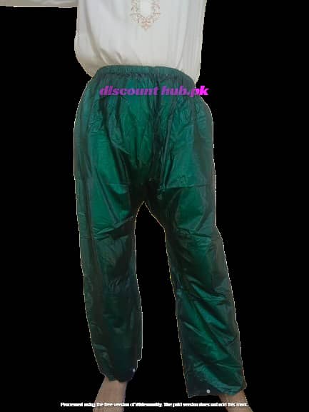 PVC Rain Trouser (100%waterproof), Rain Pant, Waterproof Trouser 2