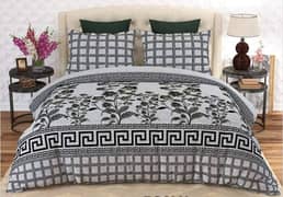 Bedsheet with 2 pillow cover