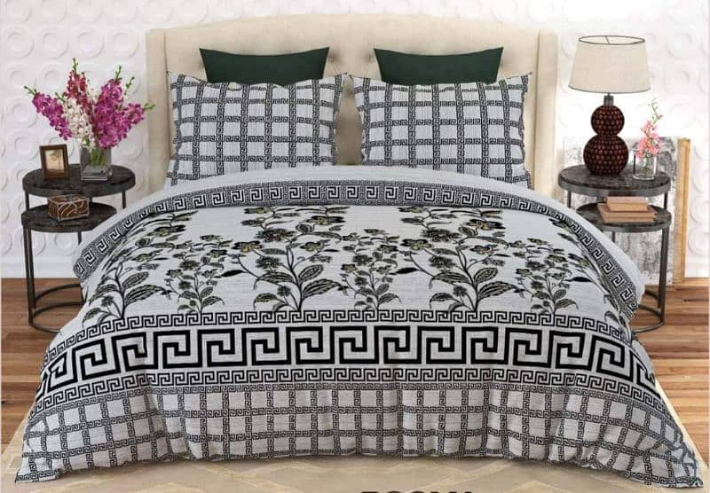 Bedsheet with 2 pillow cover 0