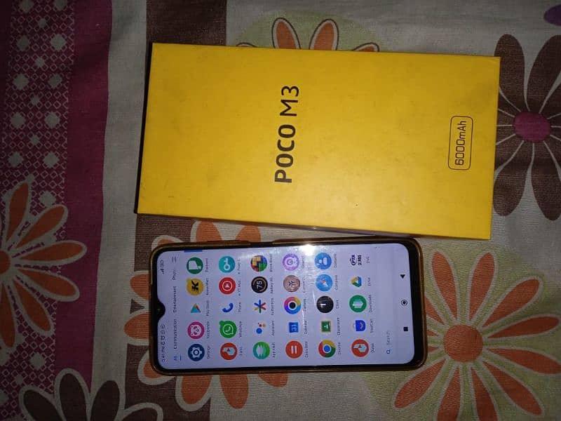 Poco m3 6/128 gb 9/10 condition 0