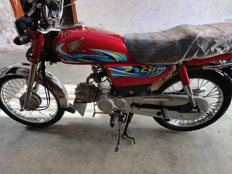 selling Honda CD 70cc model 2024 letter per 1