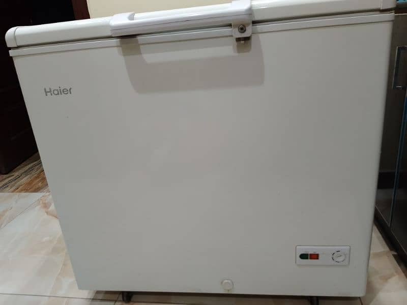 HAIER DEEP FREEZER+FRIDGE 0