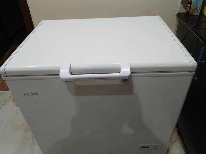 HAIER DEEP FREEZER+FRIDGE 1