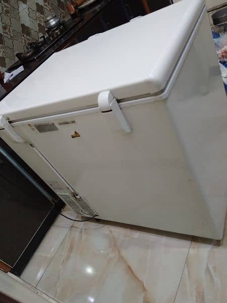 HAIER DEEP FREEZER+FRIDGE 8