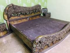 Wooden Bed