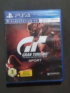 Gran Turismo Sport PS4 disk new condition