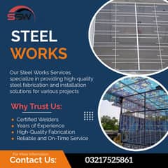 Iron & Stainless Steel Works/Fiber Shed/Gates/Stairs/Grills services