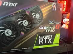 MSI RTX 3070 gaming x trio