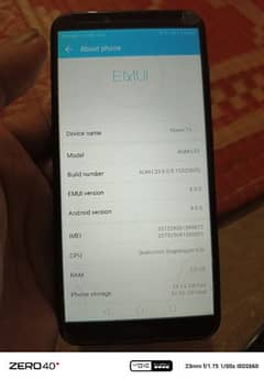 it's Huawei honor 7A in good condition for 3/32gb