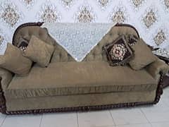 drawing room wooden sofa set