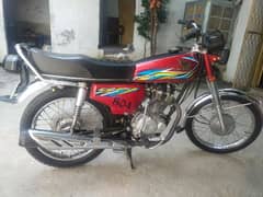 Honda 125cg urgent for sale my watsap number,0326. . . 89. . . 78. . . 160