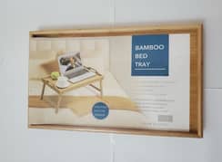 Bamboo Bed Tray with Folding Legs