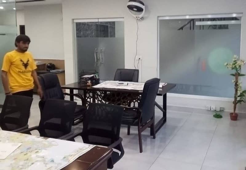 5 marla ground floor availble for rent on main boleved 2