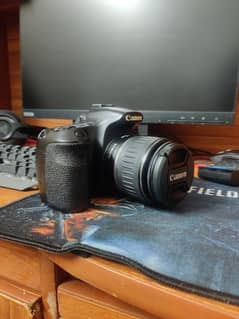 Cannon 60D with 18-55mm lens and sand disk extreme pro 64GB card