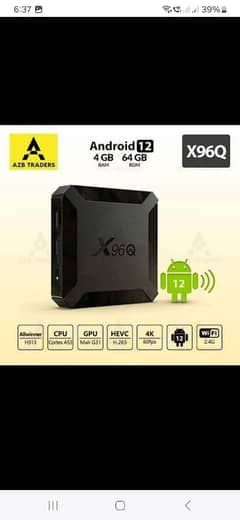 Andorid 12 Tv Box