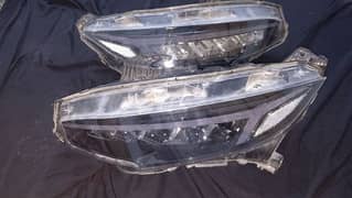 Audistyle Audi style Civic x Headlights Head light