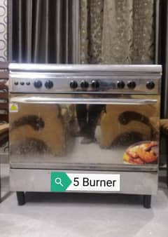 5 Burner Gas Cooking Range (Imported)