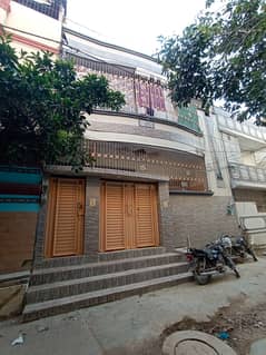 Ground +2 RCC House for SALE in 5c2 North Karachi in 1 crore 55 Lac near main road