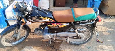 Honda CD 70 model 2022 Karachi no