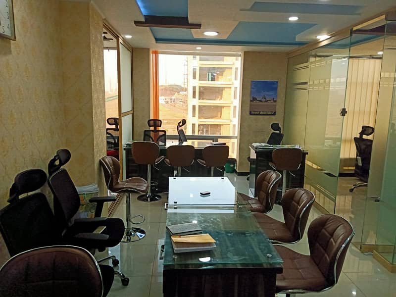 Luxury office available for sell in Midway Commercial Bahria Town Karachi 7