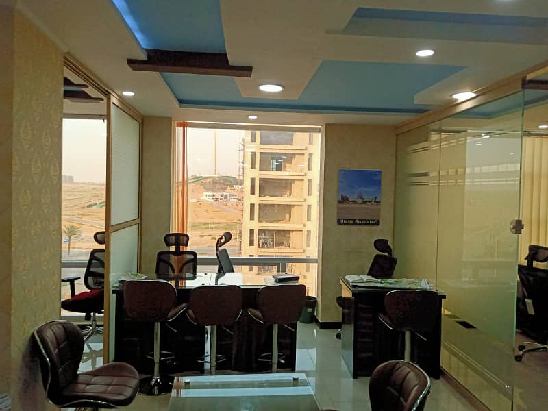 Luxury office available for sell in Midway Commercial Bahria Town Karachi 9