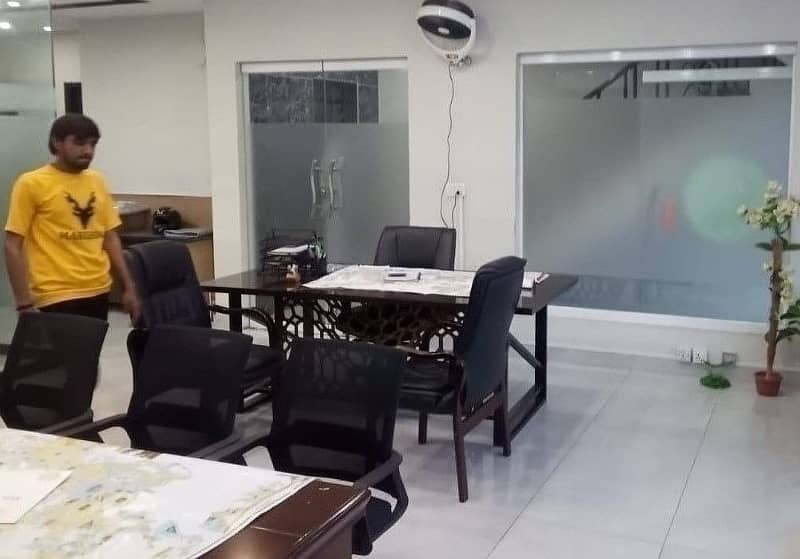 5 marla ground floor availble for rent on main boleved 2