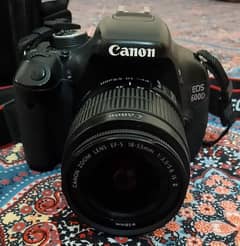 Canon 600d with two lenses