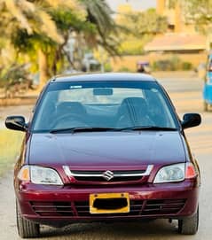 SUZUKI CULTUS 2013 EURO-ll  RED PEARL COLOR