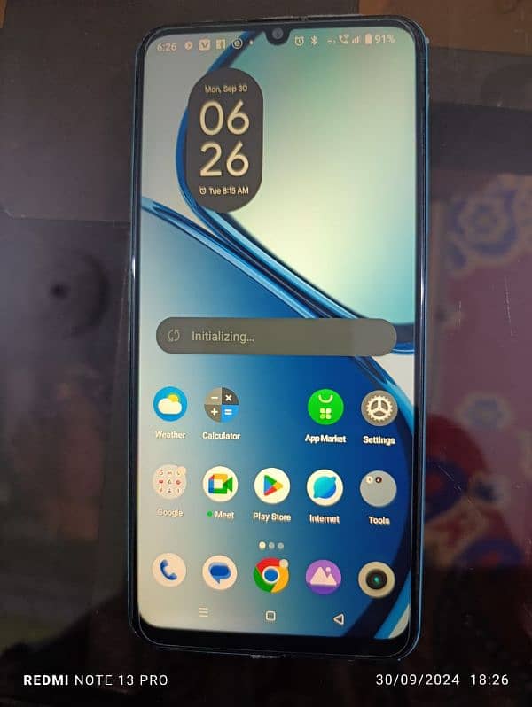 Realme c51 4+4gb 64gb 10 by 10 condition only mobile 6