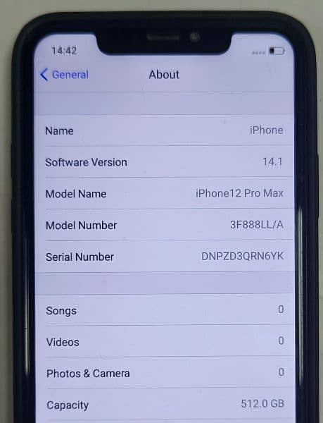 iPhone 12 pro max space 512GB condition 10/8 4