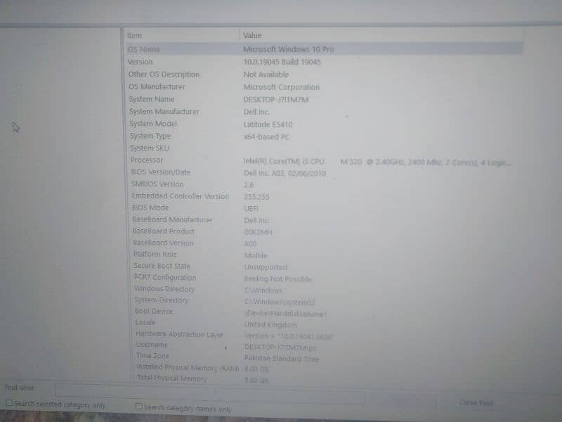 Dell i5 5410 model like new 2