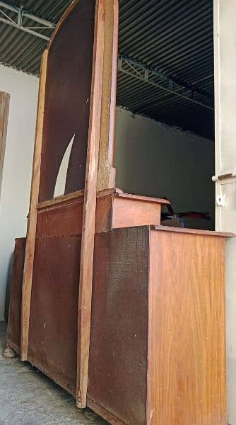 Dressing Table, Vintage wood furniture. 1