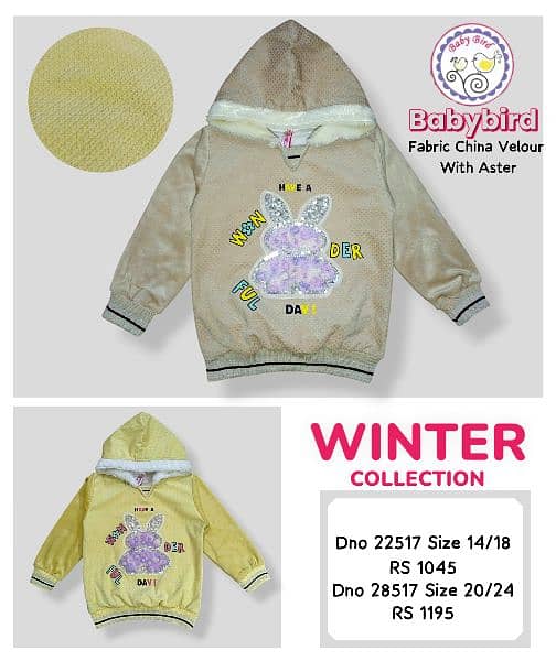 New winter collection for kids available at wholesale price 13