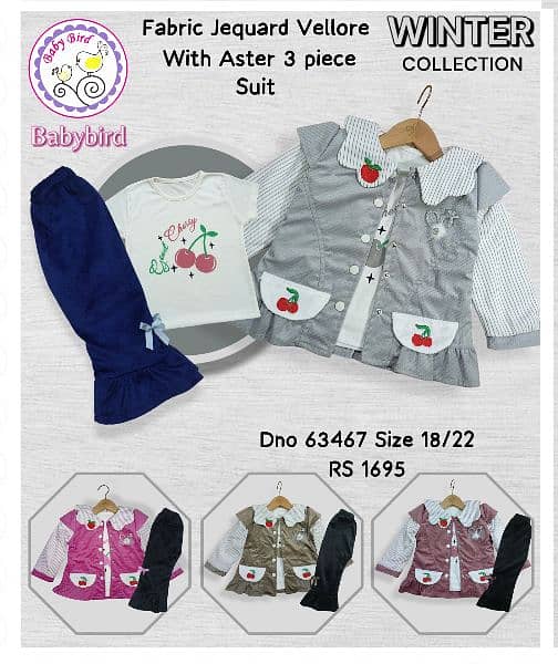 New winter collection for kids available at wholesale price 17