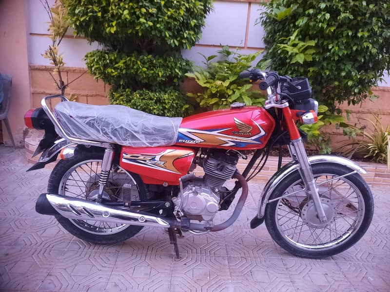 Honda CG-125cc
Model 2020
Month 10
Karachi Golden Number. 3