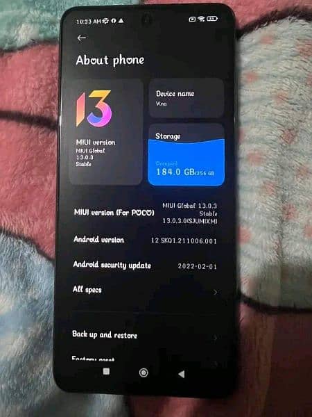 Poco x3 pro 8 GB RAM 256 GB storage PTA 0325=066=9021 my WhatsApp 1