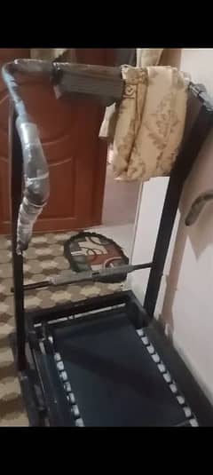 treadmill excersice machine like new only 2 month used