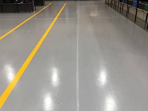 Epoxy floor coat 3