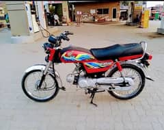 Honda CD 70 model 2020 sticker 2021 perfect condition just buy n drive